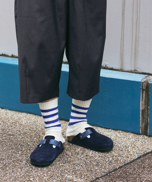 JOURNAL STANDARD(ジャーナルスタンダード)の「TR モダン スリー クォーター パンツ(スラックス・メンズ・ウッド/チャコールグレー/ブラック・LARGE/MEDIUM)」の8枚目の写真