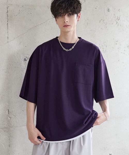 26SS】【2点セット】接触冷感/抗菌防臭 梨地Tシャツ＆タンクトップ