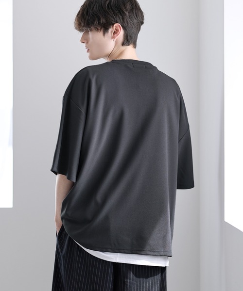 26SS】【2点セット】接触冷感/抗菌防臭 梨地Tシャツ＆タンクトップ