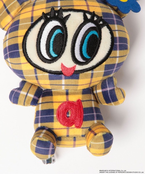 エンジェルブルー 非売品 ノベルティ フィギュア ぬいぐるみ ANGEL BLUE カラビナ付きぷりぬいマスコット ナカムラくん