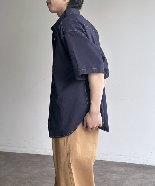 CPCM(シーピーシーエム)の「【U.S. POLO ASSN.】オックスピグメント半袖シャツ(シャツ/ブラウス・メンズ・グリーン/キャメル/ネイビー/ブラック・MEDIUM/LARGE)」の10枚目の写真