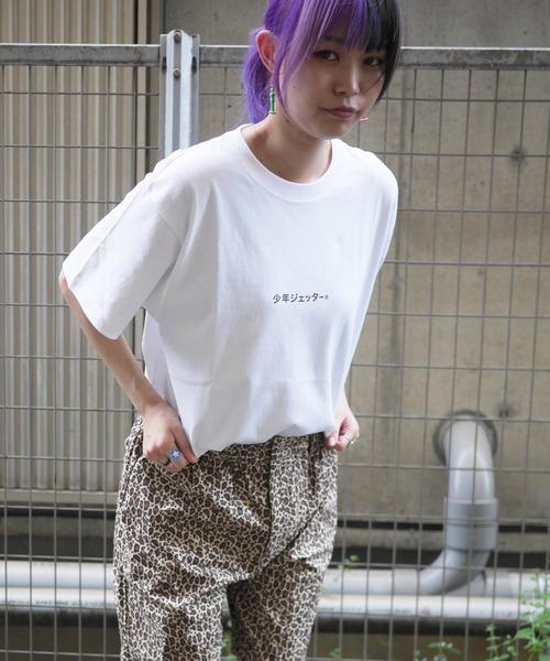 少年ジェッター（ショウネンジェッター）の「SHONEN SS TEE（Tシャツ/カットソー・メンズ・ブラック/ホワイト/ライム・M/L/XL）」の16枚目の写真