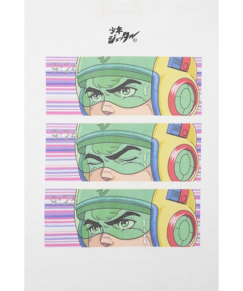 少年ジェッター（ショウネンジェッター）の「SHONEN SS TEE（Tシャツ/カットソー・メンズ・ブラック/ホワイト/ライム・M/L/XL）」の7枚目の写真