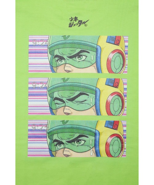少年ジェッター（ショウネンジェッター）の「SHONEN SS TEE（Tシャツ/カットソー・メンズ・ブラック/ホワイト/ライム・M/L/XL）」の15枚目の写真