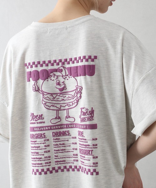 セール】バーガーメニュー BIG Tシャツ（Tシャツ/カットソー