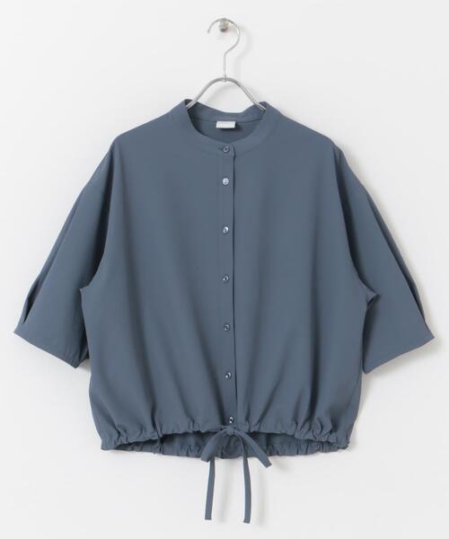 セール】『仁村紗和さん着用』『UR TECH』サマシェアドロストブラウス