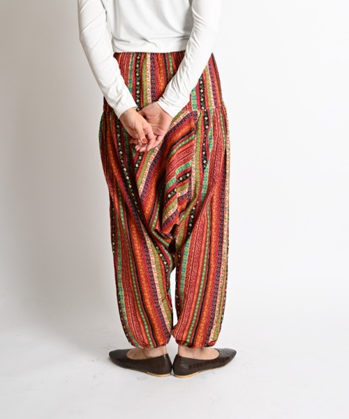 【SALE‼️】ズジョーサーカス（SetzerSetzer)の素敵なサルエルパンツ SPT サルエル コクーンパンツ サーカスパンツ メンズ ユニ