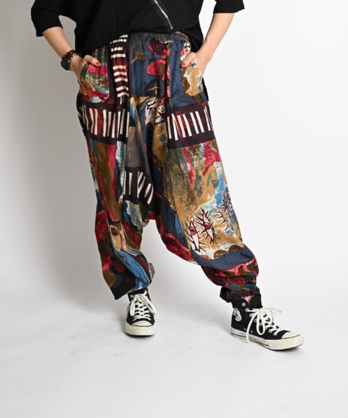 MARAI(マーライ)の「サルエルパンツ メンズ レディース サルエル パンツ アラジンパンツ ジョガーパンツ バルーンパンツ(その他パンツ・レディース・A/C/D/E/F/B・FREE)」の17枚目の写真