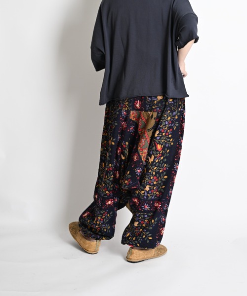 セール】サルエルパンツ リラックス感のある穿き心地。 サルエルパンツ