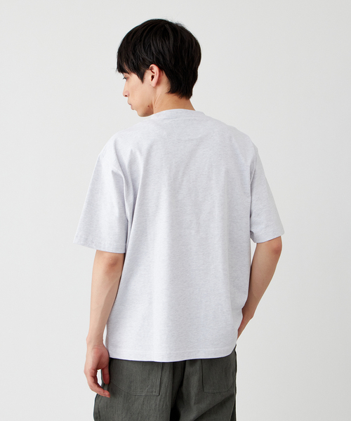 B.C STOCK(ベーセーストック)の「【PLANET OF EARTH】フラワー エンブロイダリーTシャツ(Tシャツ/カットソー・メンズ・ホワイト/チャコールグレー/グレー/アイボリー・SMALL/MEDIUM/LARGE)」の13枚目の写真
