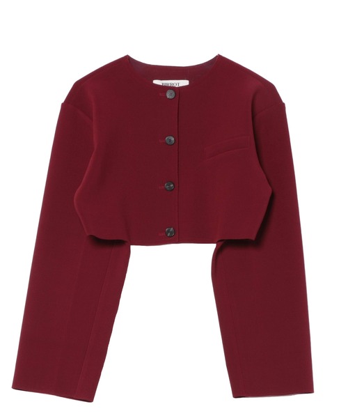 DRESSLAVE(ドレスレイブ)の「BIRROT / LAY3 SHORT JK(ショート丈ジャケット)(その他アウター・レディース・グリーン・36)」の1枚目の写真