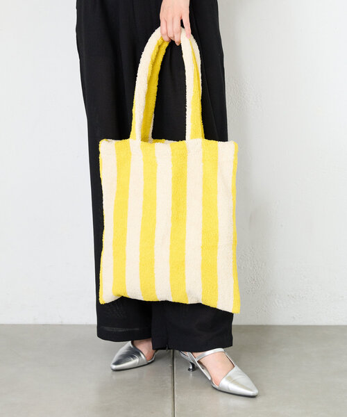 セール】TERRY FLAT TOTE タオル地トートバッグ（トートバッグ
