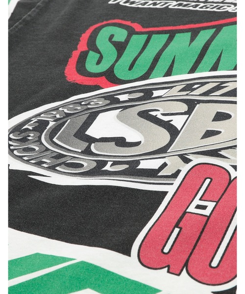 Little sunny bite（リトルサニーバイト）の「racer long tee（Tシャツ/カットソー・レディース・グリーン/ブラック/ブルー・SMALL/MEDIUM）」の9枚目の写真