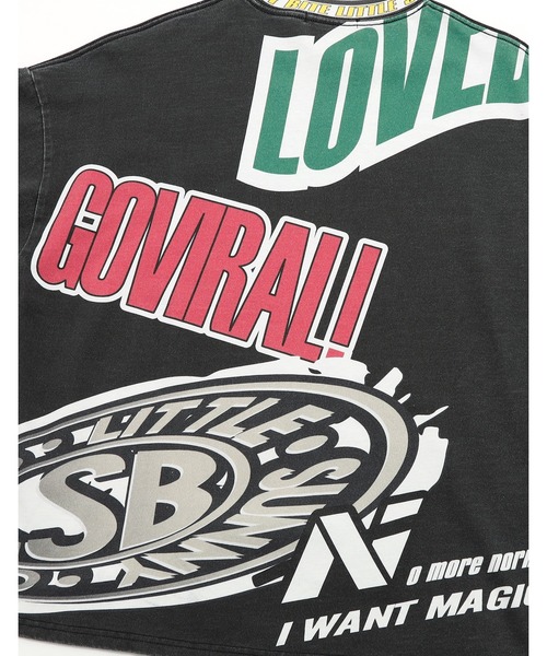 Little sunny bite（リトルサニーバイト）の「racer long tee（Tシャツ/カットソー・レディース・グリーン/ブラック/ブルー・SMALL/MEDIUM）」の15枚目の写真