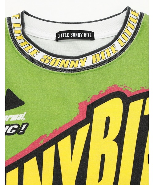 Little sunny bite（リトルサニーバイト）の「racer long tee（Tシャツ/カットソー・レディース・グリーン/ブラック/ブルー・SMALL/MEDIUM）」の19枚目の写真