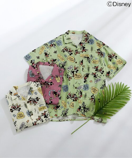 Disney - ★激レア★ Loungefly ディズニー ロビンフット 半袖 アロハシャツ ディズニーキャラクター】アロハシャツ（オトナ）（シャツ