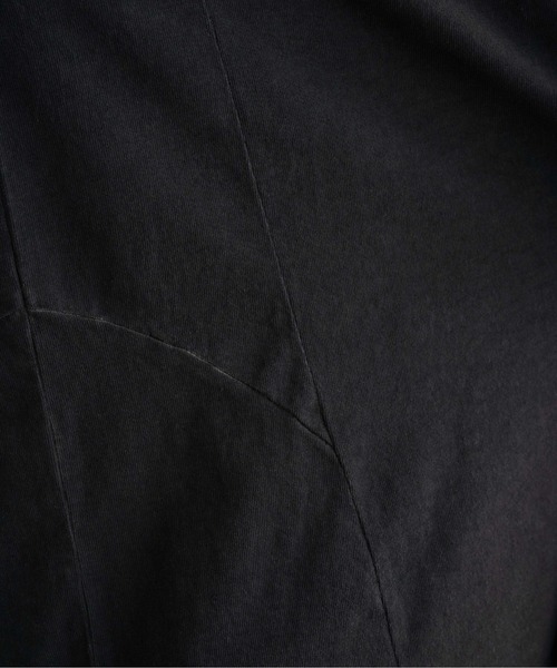 epnok(エプノック)の「ウォッシュシームルーズ半袖Tee(Tシャツ/カットソー・メンズ・ブラック/アッシュグレー・SMALL/MEDIUM/LARGE)」の3枚目の写真