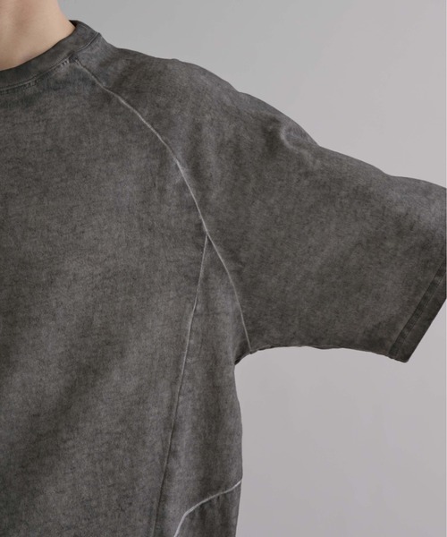epnok(エプノック)の「ウォッシュシームルーズ半袖Tee(Tシャツ/カットソー・メンズ・ブラック/アッシュグレー・SMALL/MEDIUM/LARGE)」の6枚目の写真