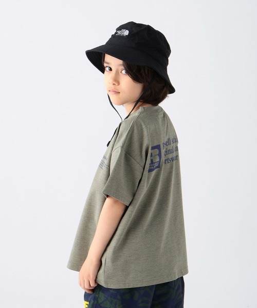 Russell Athletic（ラッセルアスレティック）の「【RUSSELL ATHLETIC】別注ドライパワーTシャツ(KIDS)（Tシャツ/カットソー・キッズ・ネイビー/チャコール/カーキ/ホワイト・130cm/120cm/150cm/140cm）」の4枚目の写真