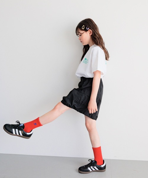 Russell Athletic（ラッセルアスレティック）の「【RUSSELL ATHLETIC】別注ドライパワーTシャツ(KIDS)（Tシャツ/カットソー・キッズ・ネイビー/チャコール/カーキ/ホワイト・130cm/120cm/150cm/140cm）」の6枚目の写真