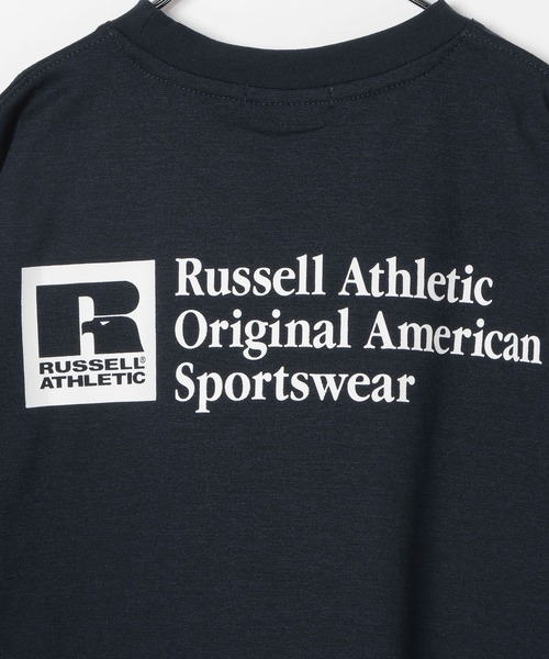 Russell Athletic（ラッセルアスレティック）の「【RUSSELL ATHLETIC】別注ドライパワーTシャツ(KIDS)（Tシャツ/カットソー・キッズ・ネイビー/チャコール/カーキ/ホワイト・130cm/120cm/150cm/140cm）」の14枚目の写真