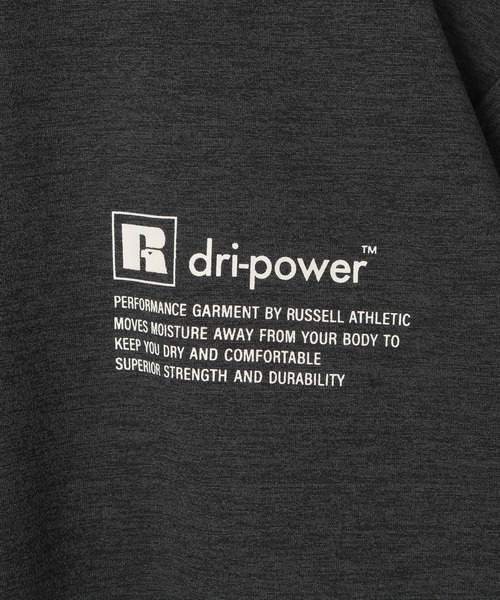 Russell Athletic（ラッセルアスレティック）の「【RUSSELL ATHLETIC】別注ドライパワーTシャツ(KIDS)（Tシャツ/カットソー・キッズ・ネイビー/チャコール/カーキ/ホワイト・130cm/120cm/150cm/140cm）」の11枚目の写真