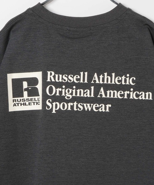 Russell Athletic（ラッセルアスレティック）の「【RUSSELL ATHLETIC】別注ドライパワーTシャツ(KIDS)（Tシャツ/カットソー・キッズ・ネイビー/チャコール/カーキ/ホワイト・130cm/120cm/150cm/140cm）」の10枚目の写真