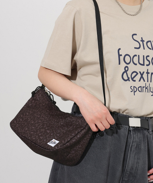 Drifter(ドリフター)の「【Drifter/ドリフター】MINI SHOULDER:ショルダーバッグ レオパード(ショルダーバッグ・レディース・キャメル/ブラック系その他・FREE)」の1枚目の写真