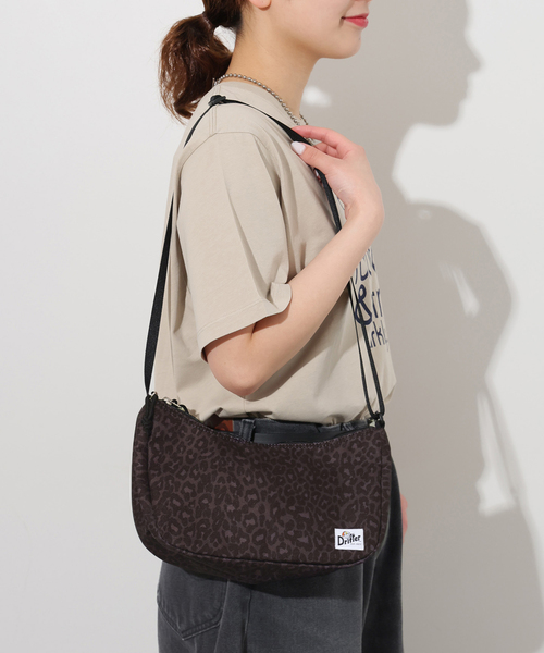 Drifter(ドリフター)の「【Drifter/ドリフター】MINI SHOULDER:ショルダーバッグ レオパード(ショルダーバッグ・レディース・キャメル/ブラック系その他・FREE)」の6枚目の写真