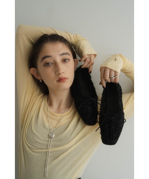 ★NGFF M.222802TB★ 2way fringe pumps（パンプス）｜Knuth Marf（クヌースマーフ）の