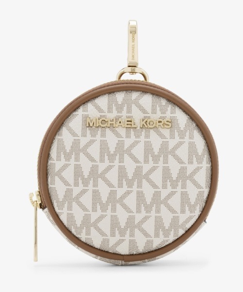MICHAEL KORS(マイケルコース)の「JET SET ITEM ポケット クロスボディ ウィズ アタッチ ミディアム - MKシグネチャー(ショルダーバッグ・レディース・ホワイト系・FREE)」の7枚目の写真