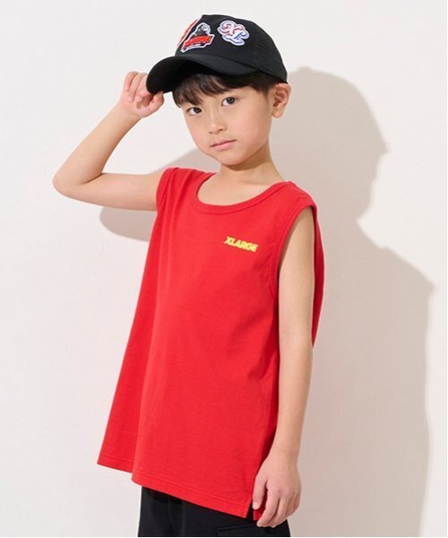 XLARGE KIDS（エクストララージキッズ）の「OGゴリラタンクトップ（タンクトップ・キッズ・ホワイト/レッド/ブラック・130cm/140cm/90cm/100cm/80ｃｍ/110cm/120cm）」の3枚目の写真