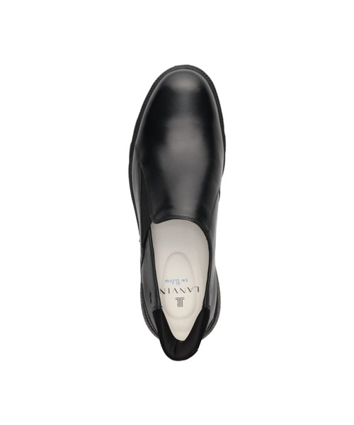 LANVIN en Bleu（ランバンオンブルー）の「【Quick Fit搭載】ランバンオンブルー LANVIN en Bleu スリッポンカジュアルシューズ　86580（スニーカー・メンズ・ネイビー/ホワイト/ブラック・27cm/26.5cm/26cm/25.5cm/25cm/24.5cm）」の6枚目の写真