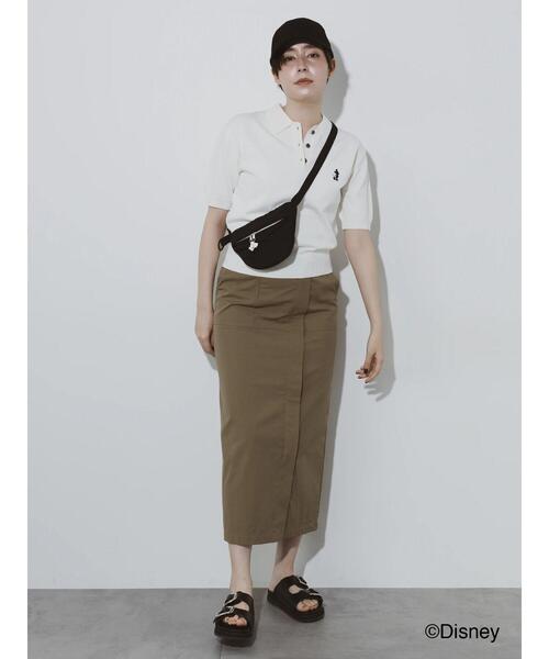 Te chichi(テチチ)の「【Disney】ミッキー/ワンポイント刺繍キャップ(ハット・レディース・オフホワイト/ブラック・F)」の11枚目の写真