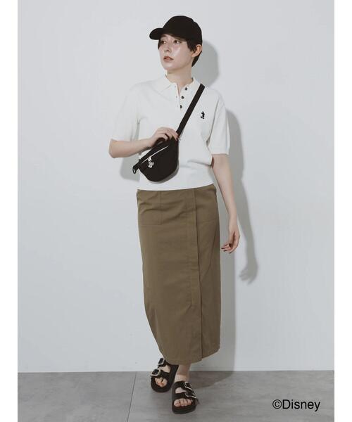 Te chichi(テチチ)の「【Disney】ミッキー/ワンポイント刺繍キャップ(ハット・レディース・オフホワイト/ブラック・F)」の12枚目の写真