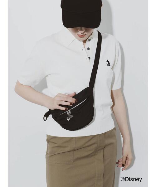Te chichi(テチチ)の「【Disney】ミッキー/ワンポイント刺繍キャップ(ハット・レディース・オフホワイト/ブラック・F)」の13枚目の写真
