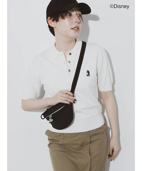 Te chichi(テチチ)の「【Disney】ミッキー/ワンポイント刺繍キャップ(ハット・レディース・オフホワイト/ブラック・F)」の15枚目の写真