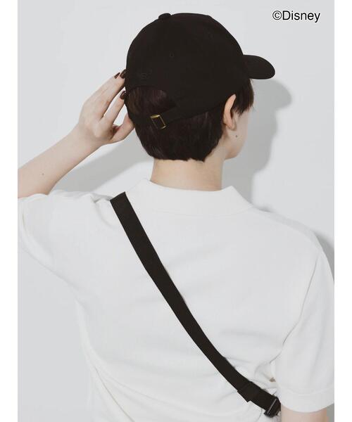 Te chichi(テチチ)の「【Disney】ミッキー/ワンポイント刺繍キャップ(ハット・レディース・オフホワイト/ブラック・F)」の16枚目の写真