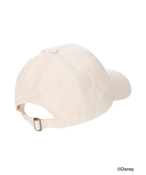 Te chichi(テチチ)の「【Disney】ミッキー/ワンポイント刺繍キャップ(ハット・レディース・オフホワイト/ブラック・F)」の17枚目の写真