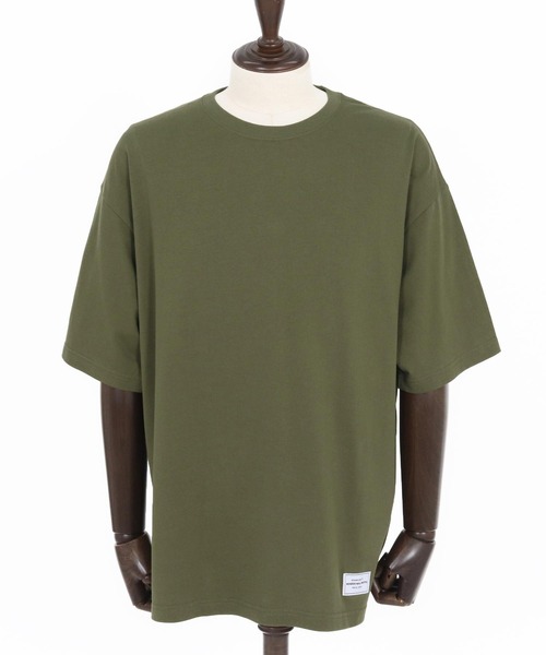 WONDER WALL MOTEL(ワンダーウォールモーテル)の「mt9820- OVER SIZE MUJI T Tシャツ(Tシャツ/カットソー・メンズ・カーキ/ホワイト/ネイビー/ブラック・S/M/L/XL)」の7枚目の写真