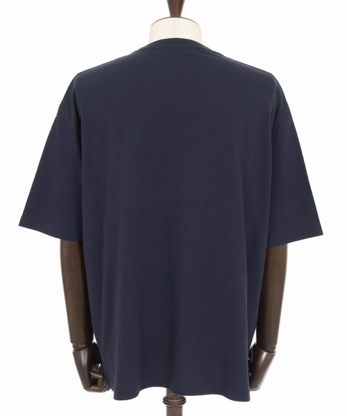 WONDER WALL MOTEL(ワンダーウォールモーテル)の「mt9820- OVER SIZE MUJI T Tシャツ(Tシャツ/カットソー・メンズ・カーキ/ホワイト/ネイビー/ブラック・S/M/L/XL)」の9枚目の写真
