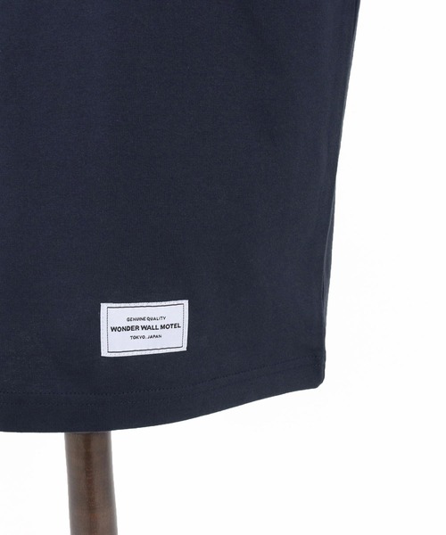 WONDER WALL MOTEL(ワンダーウォールモーテル)の「mt9820- OVER SIZE MUJI T Tシャツ(Tシャツ/カットソー・メンズ・カーキ/ホワイト/ネイビー/ブラック・S/M/L/XL)」の5枚目の写真