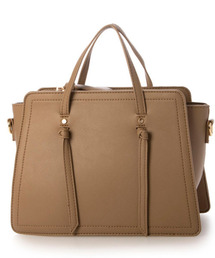 cache cache（カシュ カシュ）の「カシュカシュ cachecache / 結びハンドルバンドバッグ（ボストンバッグ）」