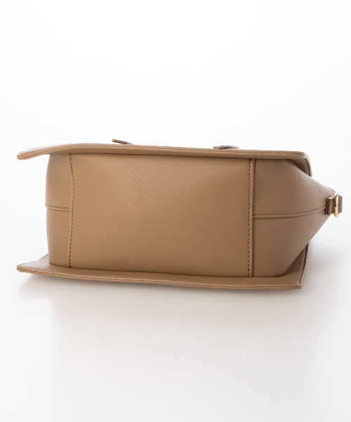 cache cache(カシュ カシュ)の「カシュカシュ cachecache / 結びハンドルバンドバッグ(ボストンバッグ・レディース・マスタード/ベージュ系その他/ブラック・FREE)」の5枚目の写真
