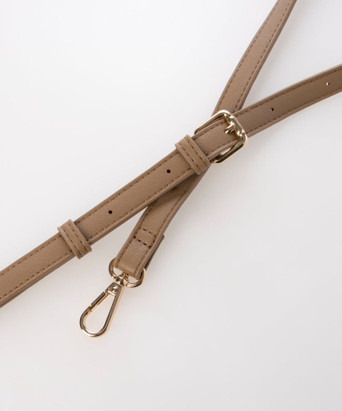 cache cache(カシュ カシュ)の「カシュカシュ cachecache / 結びハンドルバンドバッグ(ボストンバッグ・レディース・マスタード/ベージュ系その他/ブラック・FREE)」の18枚目の写真