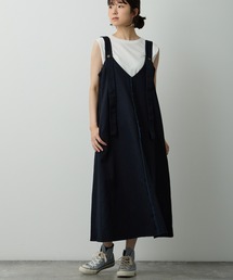 Lipoy（リポイ）の「ツイルジャンバースカート（ジャンパースカート）」