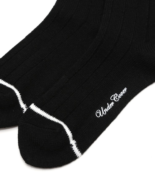 UNDERCOVER（アンダーカバー）の「UC2E4L01（ソックス/靴下・メンズ・ヘザーチャコール/オフホワイト/ブラック/ベージュ・FREE）」の7枚目の写真