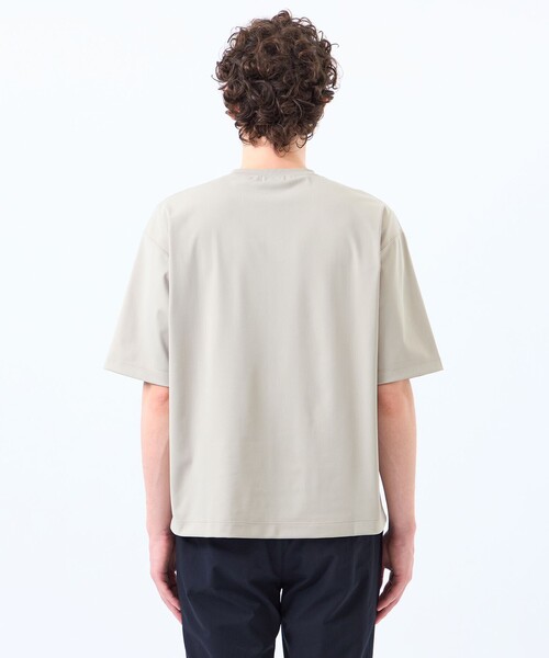 MACKINTOSH PHILOSOPHY(マッキントッシュ フィロソフィー)の「COOLDOTS フロントコンビTシャツ(Tシャツ/カットソー・メンズ・ライトベージュ/ダークネイビー/ホワイト・40/38)」の10枚目の写真