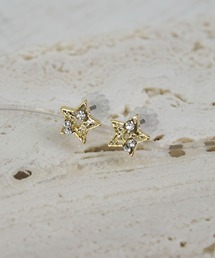 【LA MUE】スターメタルピアス
