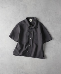 Right-on | 【Refurbish】胸ポケット付きワイド半袖シャツ(シャツ/ブラウス)